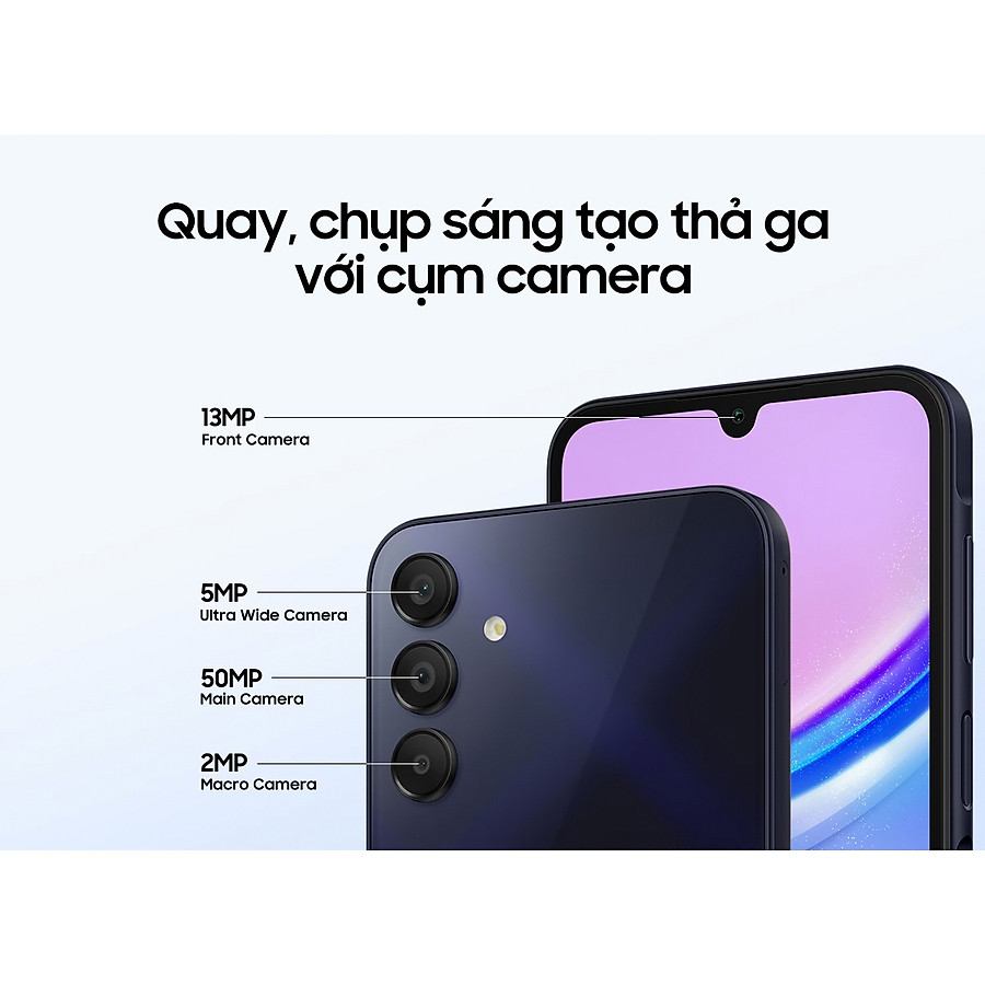 Điện Thoại Samsung Galaxy A15 LTE (8GB/128GB)- Đã Kích Hoạt Bảo Hành Điện tử - Hàng Chính Hãng - Hình ảnh 6