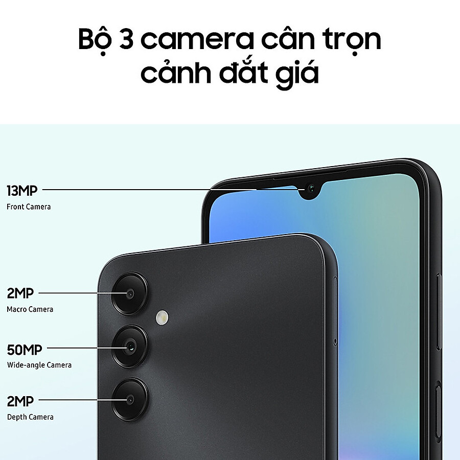 Điện thoại Samsung Galaxy A05s (4GB/128GB) - Đã kích hoạt bảo hành điện tử - Hàng chính hãng - Hình ảnh 5