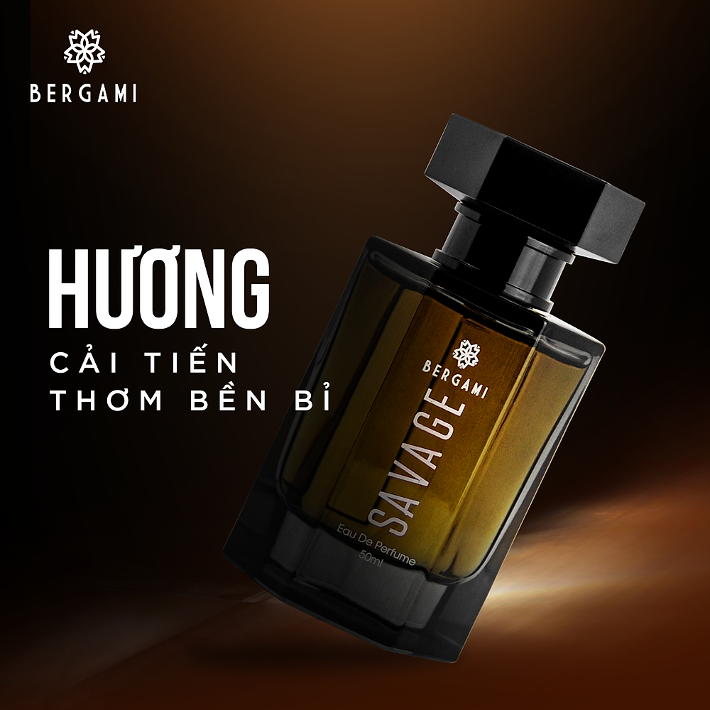 Nước hoa nam chính hãng mùi hương GỖ SỒI trầm ấm quyến rũ Bergami Savage 50ml - Hình ảnh 4