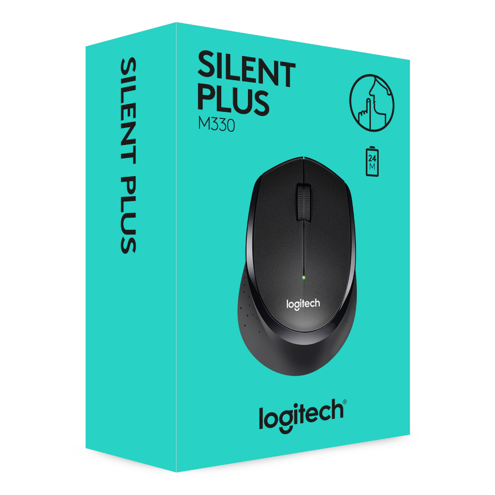 Chuột Không Dây Logitech M330 Silent Plus - Hàng Chính Hãng - Hình ảnh 7