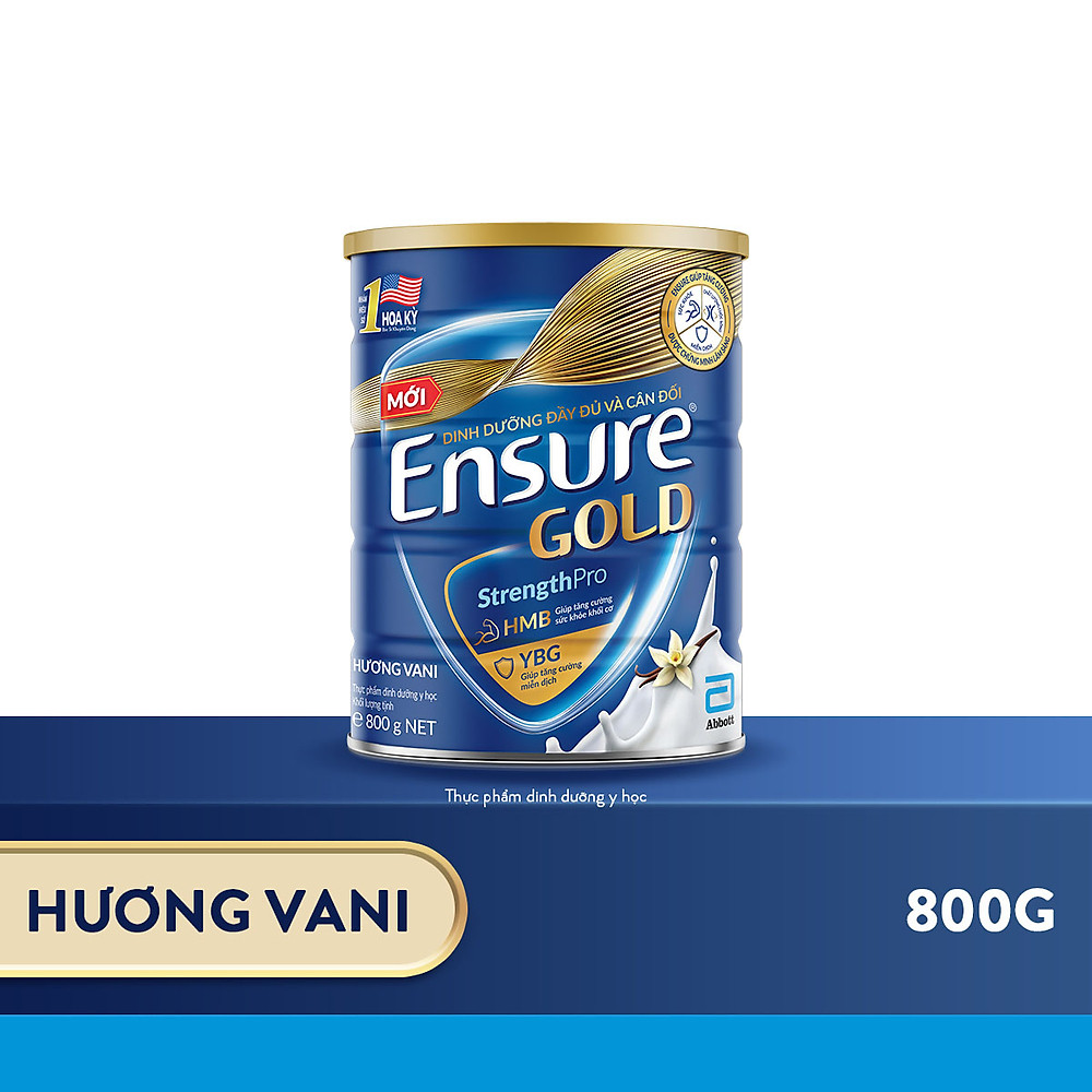 Thực phẩm dinh dưỡng y học Ensure Gold 800g - Hình ảnh 2