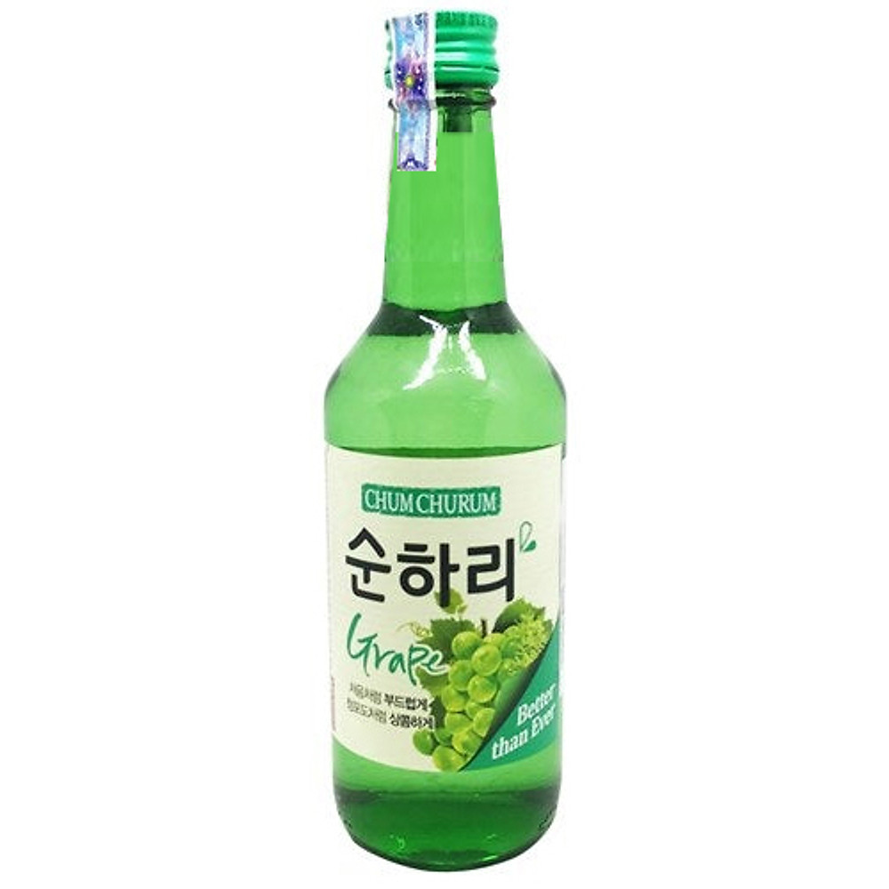 Rượu Chum Churum Soju vị nho 12% 360ml - Hình ảnh 3