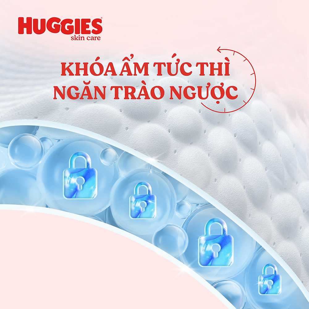 Tã quần Huggies Skin Care Super Jumbo L68+6 miếng với tràm trà dịu da - Hình ảnh 6