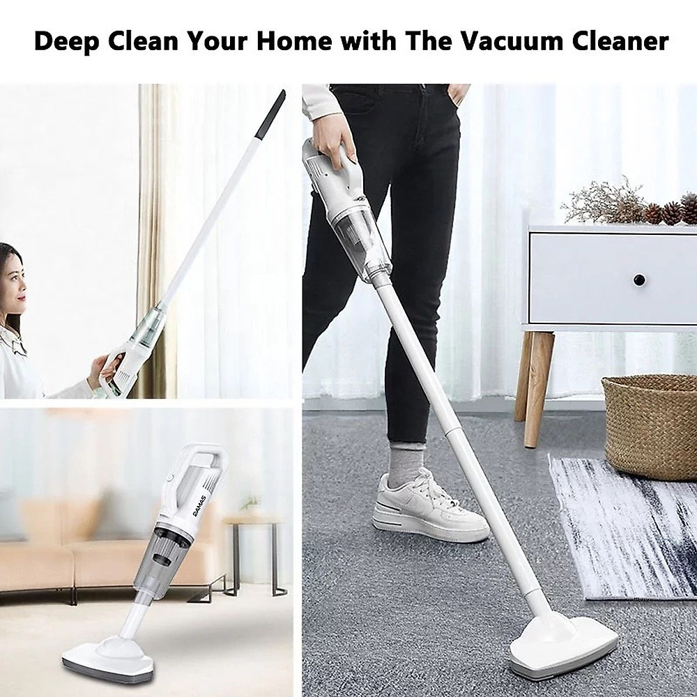 Máy Hút Bụi Cầm Tay Không Dây Sử Dụng Pin Sạc DAMAS Vacuum Cleaner D610W - Hàng Chính Hãng - Hình ảnh 9