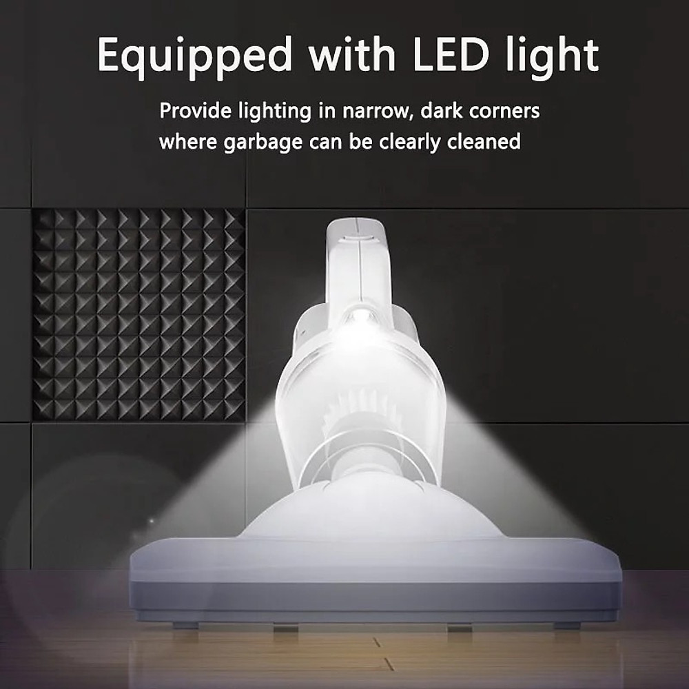 Máy Hút Bụi Cầm Tay Không Dây Sử Dụng Pin Sạc DAMAS Vacuum Cleaner D610W - Hàng Chính Hãng - Hình ảnh 8