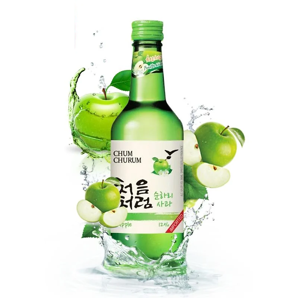 Rượu Chum Churum Soju vị táo 12% 360ml - Hình ảnh 4