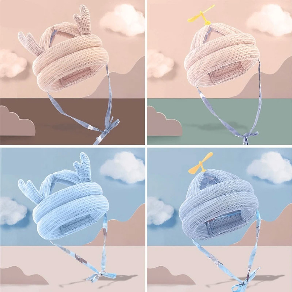 Nón tập đi Babyup, bảo vệ đầu cho bé tập đi, tập ngồi, tập bò, tự chơi - Hình ảnh 8