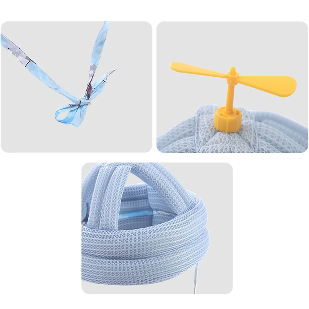 Nón tập đi Babyup, bảo vệ đầu cho bé tập đi, tập ngồi, tập bò, tự chơi - Hình ảnh 6