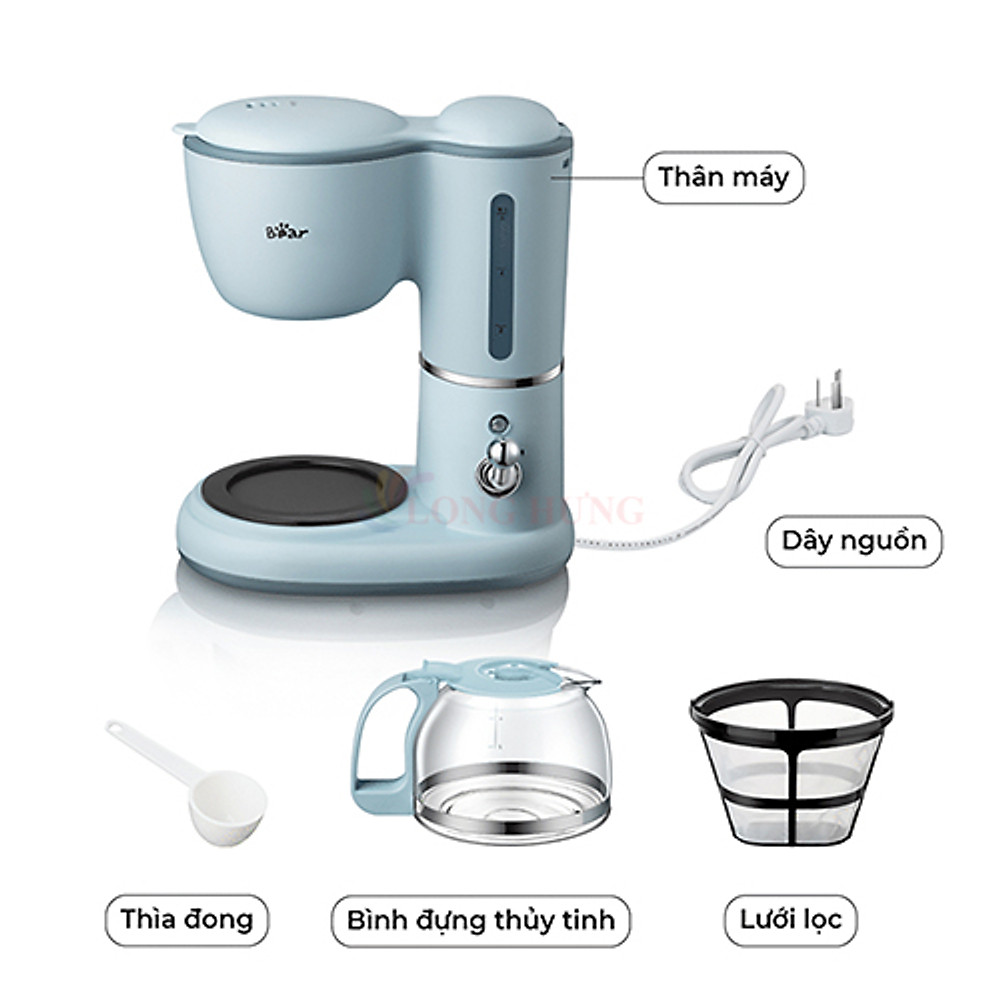 Máy pha cà phê Bear SB-CF06A - Hàng chính hãng - Hình ảnh 5