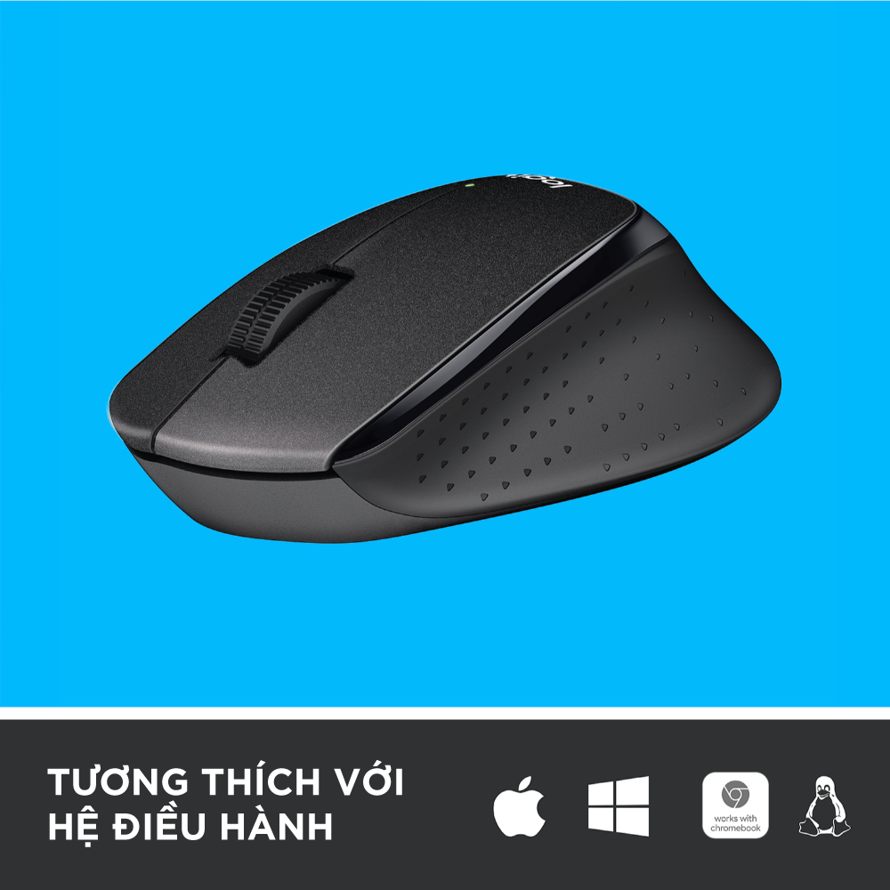 Chuột Không Dây Logitech M330 Silent Plus - Hàng Chính Hãng - Hình ảnh 4
