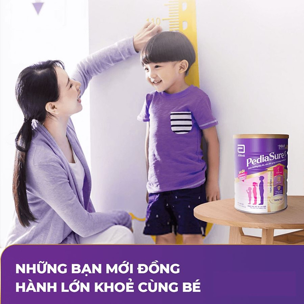 Sữa bột Abbott Pediasure 1.6kg cho trẻ từ 1-10 tuổi - Hình ảnh 6
