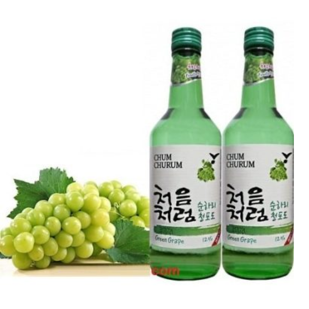 Rượu Chum Churum Soju vị nho 12% 360ml - Hình ảnh 4