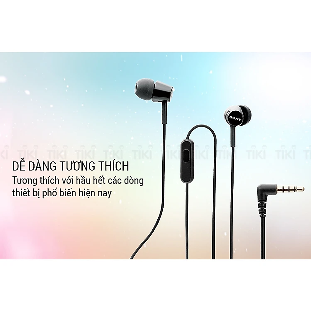 Tai Nghe Nhét Tai Sony MDR-EX155AP - Hàng Chính Hãng - Hình ảnh 6