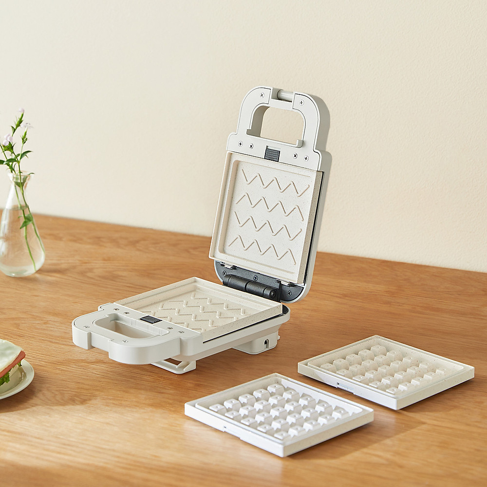 Máy kẹp nướng bánh LocknLock EJB126IVY (600W) - Hàng Chính Hãng - Hình ảnh 5