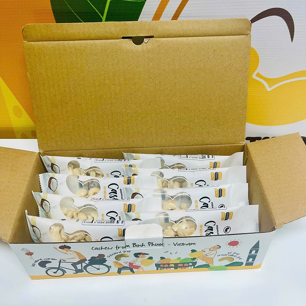 Hạt Điều Rang Nước Cốt Dừa 50gr - Hình ảnh 4